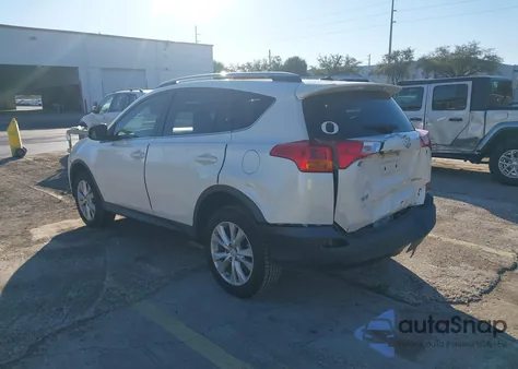 2013 Toyota Rav4 Limited из США, поврежденный, VIN 2T3YFREVXDW011566